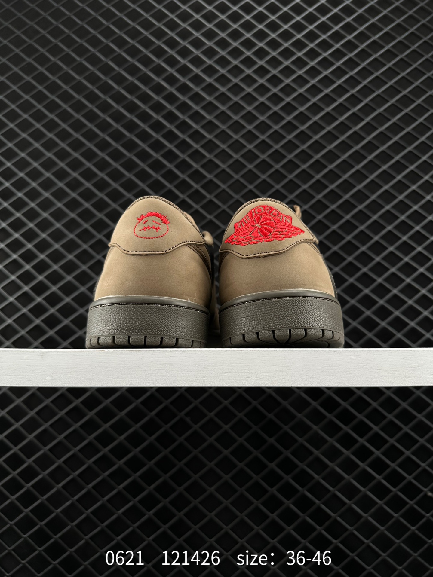 Fragment Design x Travis Scott x Nike Air Jordan 1 Low OG SP”Military Blue”